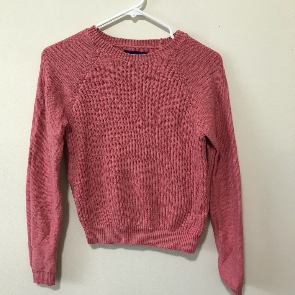 Aeropostle Pink Chunky Sweater Size S